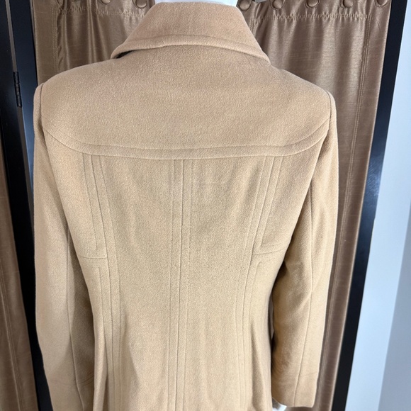 Anne Klein Wool with 4 Button Front Camel Size M - Picture 3 of 16